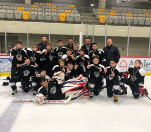 Pee Wee House 1 Team 4 win Gold in Quesnel!
